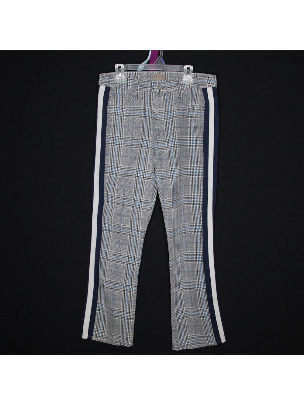 Women’s Mother The Insider Ankle Plaid Houndstooth Pants Sz 28